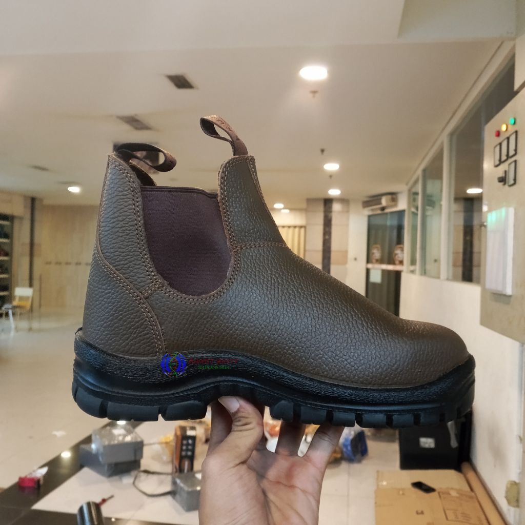 Sepatu Safety Krusher Nevada Coklat - Krusher Shoes Nevada Brown