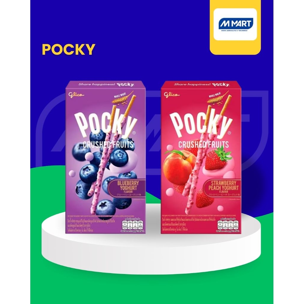 POCKY BLUEBERRY YOGURT DAN STRAW PEACH