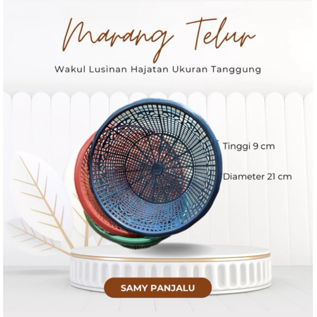 Samy Panjalu Marang Wakul Telur Tebal Nasi Hajatan Lusinan