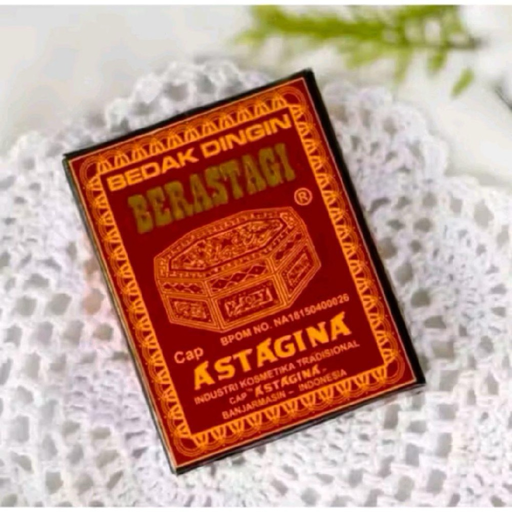 Afnansa BEDAK DINGIN BERASTAGI CAP ASTAGINA - Pupur Dingin Bedak Dingin Jadul BERASTAGI ASTAGINA  OR