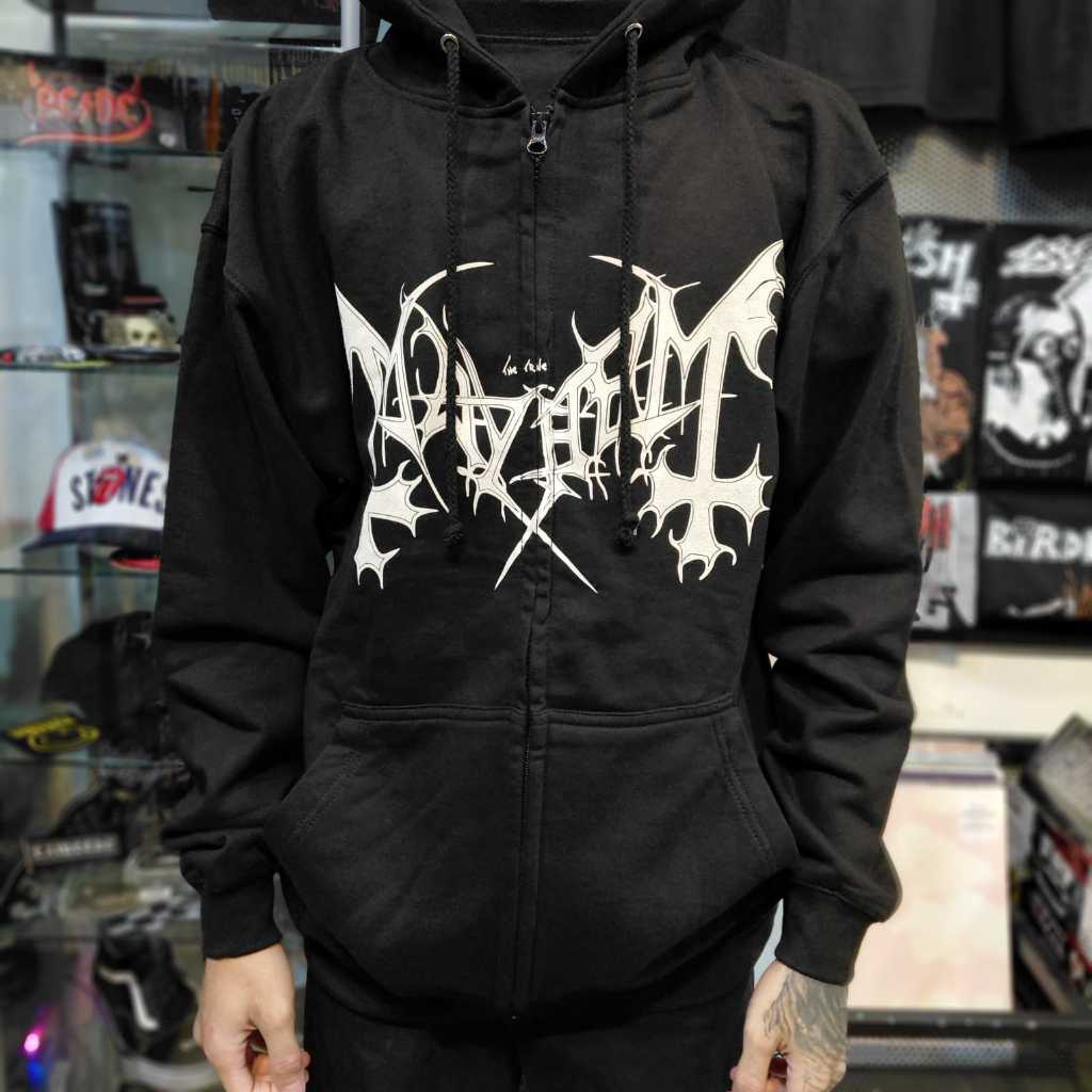 Zip Hoodie Band Official MAYHEM - DE MYSTERIS DOM SATHANAS Original