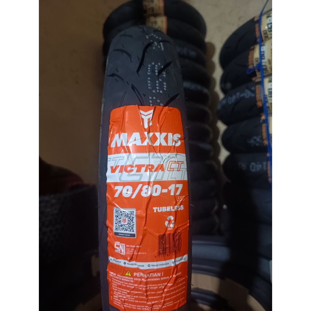 BAN MAXXIS VICTRA 60/80-17,70/80-17 VICTRA CT TUBELESS
