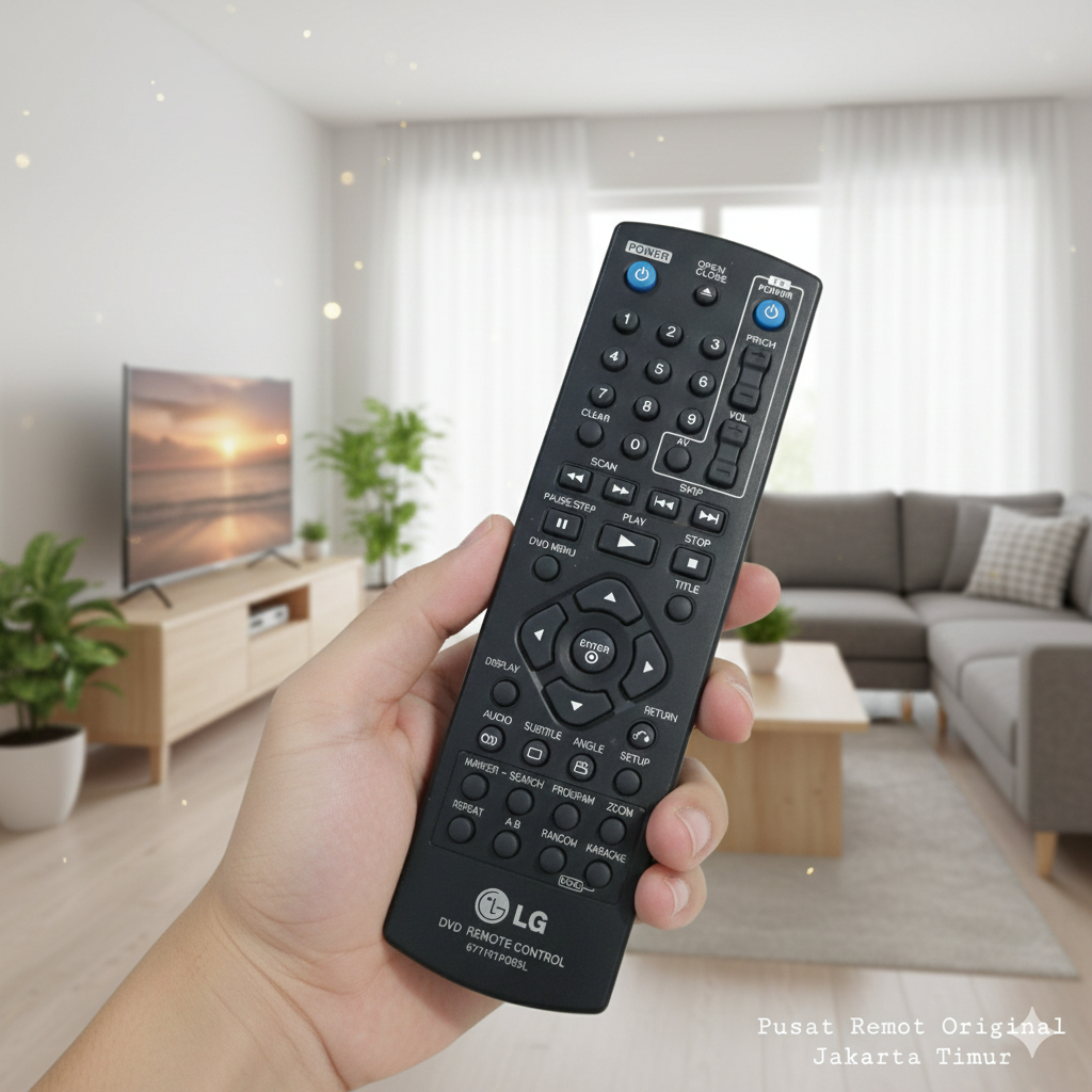 REMOTE REMOT DVD PLAYER KARAOKE LG 6711R1P085L ORIGINAL