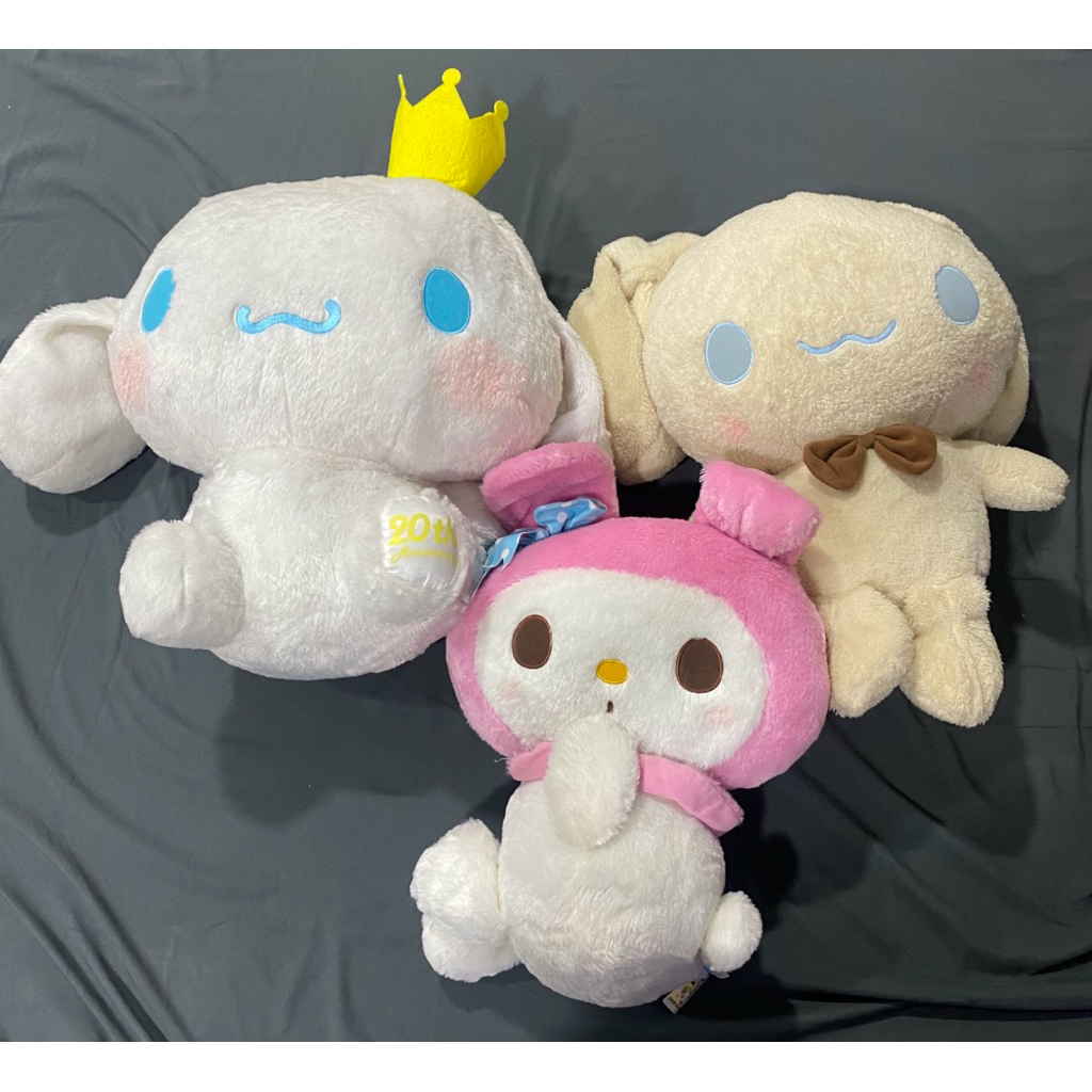 ORIGINAL PLUSH SANRIO SUPER BIG PLUSH JUMBO plushie Cinnamoroll Mocha MyMelody