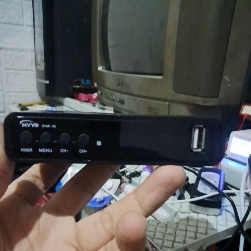 stb rusak mati komponen step ada gosong 1