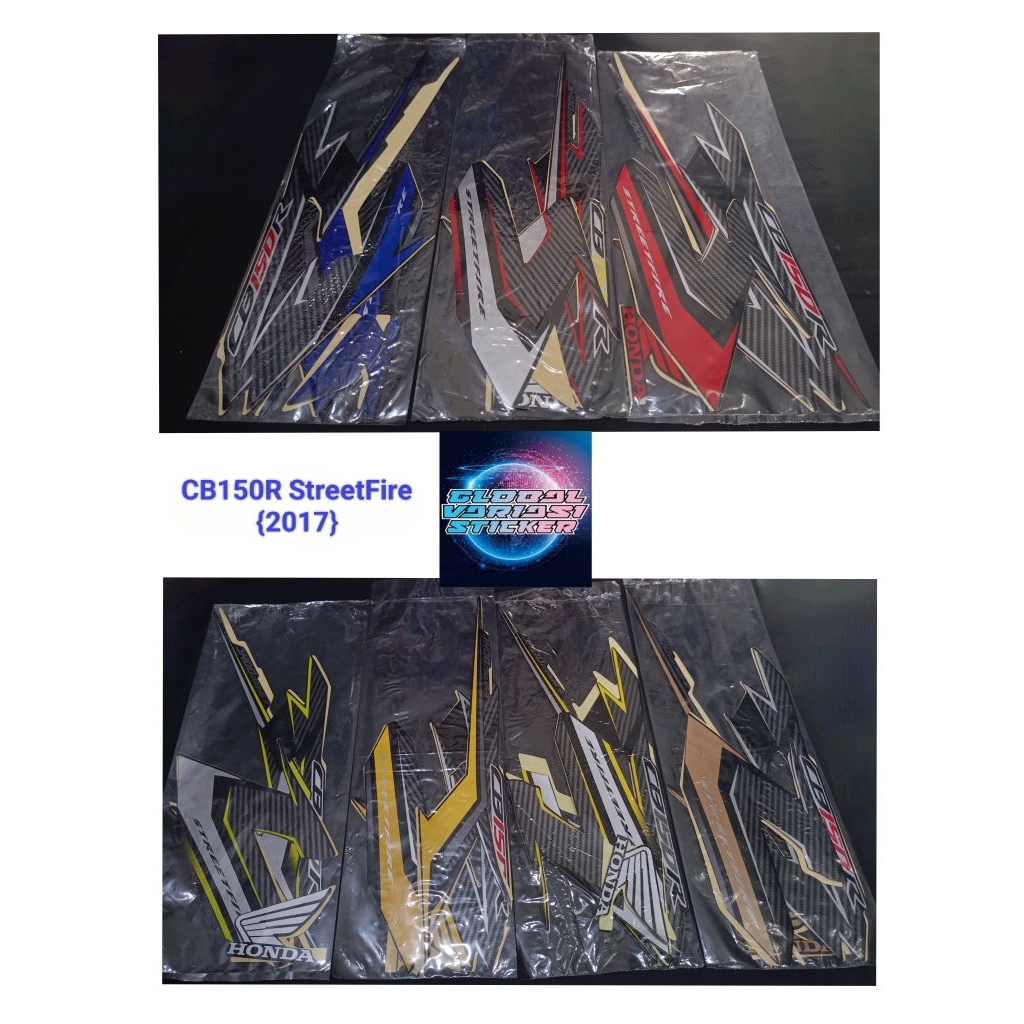 List Standart CB150R StreetFire 2017