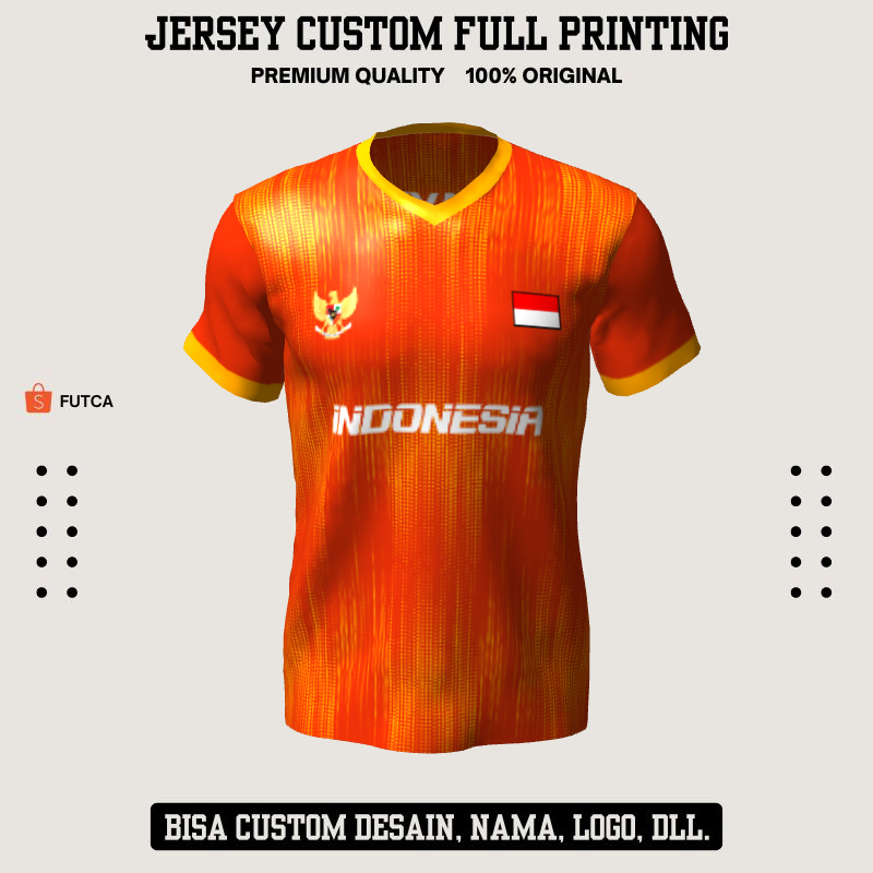 Kaos Jersey Futsal 571 - Jersey Tim Sepakbola Custom