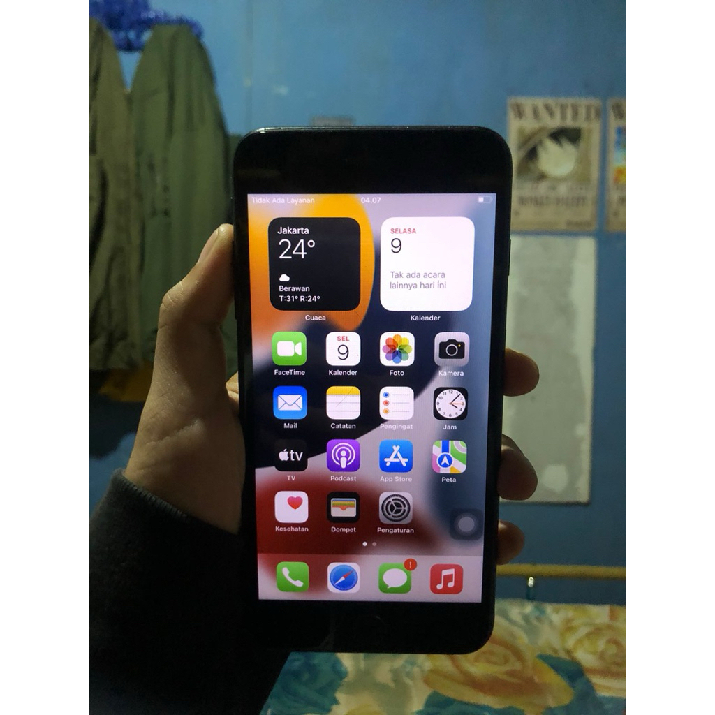 iphone 7plus 32gb minus baca