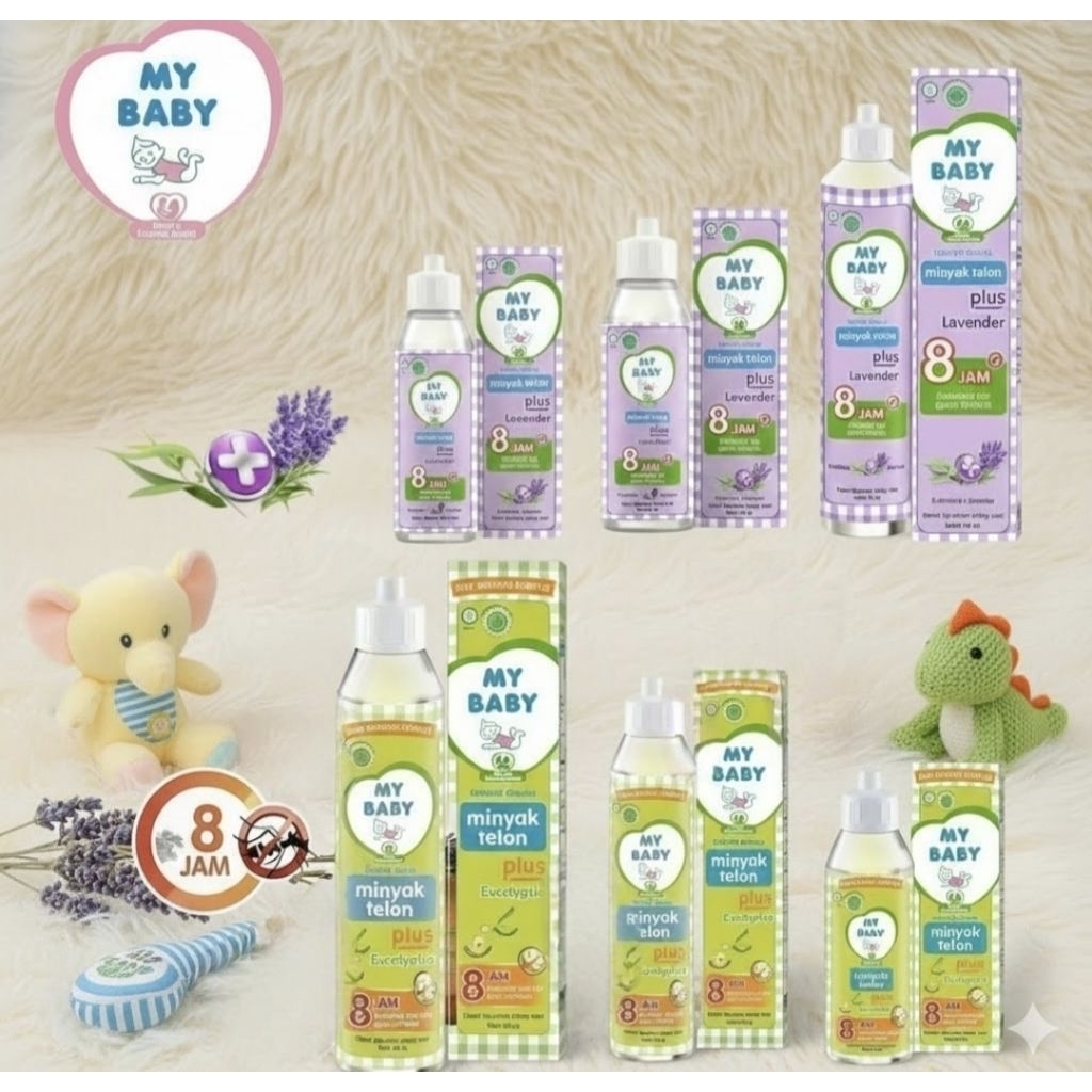 MINYAK TELON MYBABY 150-90ml -minyak telon-Telon jumbo