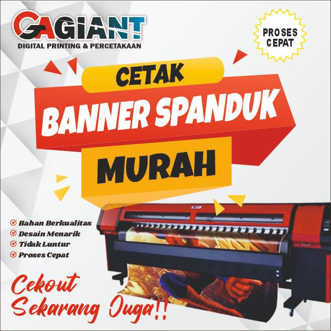 CETAK BANNER / CETAK SPANDUK / CETAK MMT