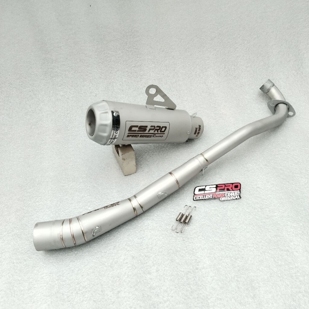 Cs pro original sanblast KNALPOT RACING  Jupiter z, vega, supra x125 ,shogun,karisma,grand