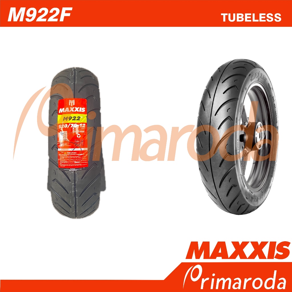 Ban motor MAXXIS M922R 120/70 Ring 12 Tubeless 120/70-12