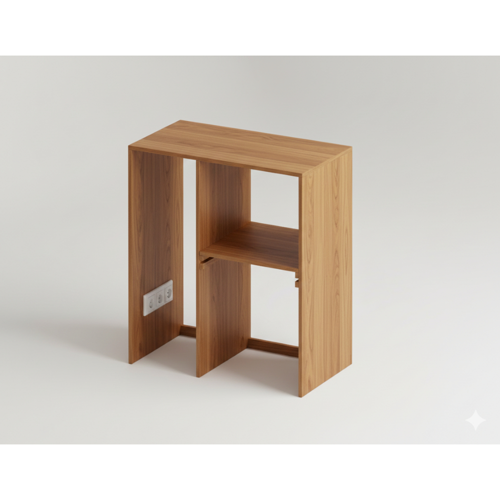 Hambalan Rak Dispenser Kayu Jati