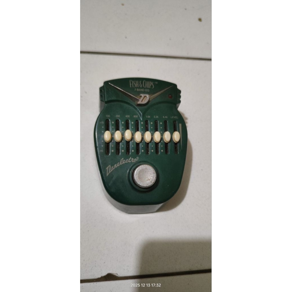efek gitar Danelectro equalizer fish n chip