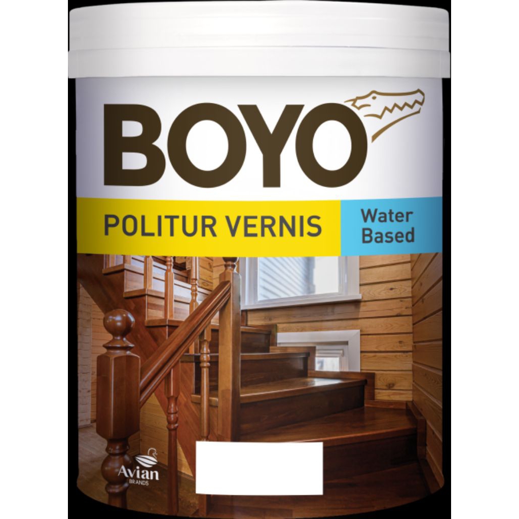 Cat Kayu Boyo Politur Vernis Water Based