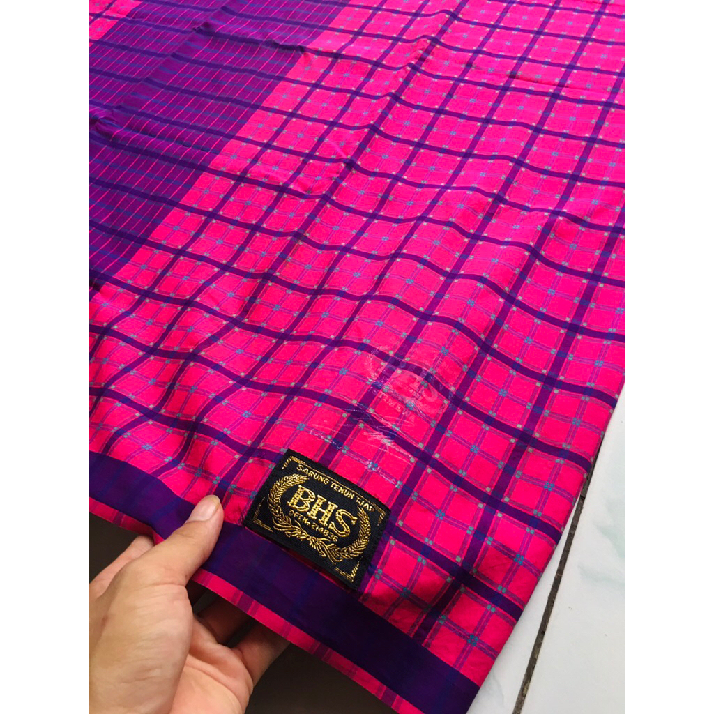 SARUNG BHS KBS FULL SUTRA GOLD CAP/TTD ISTIMEWA arabic second bahan dan warna masih joss