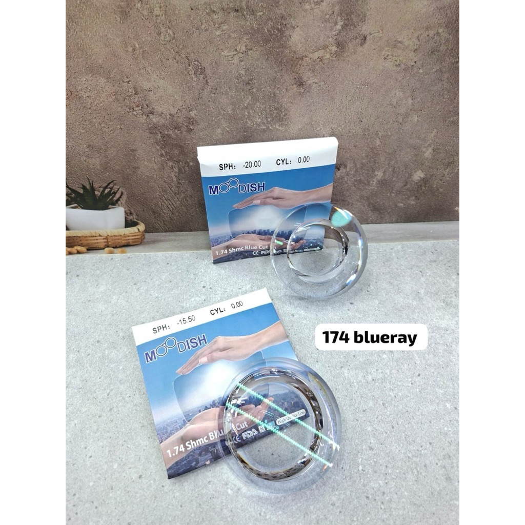 LENSA H INDEX 1.74 BLUERAY