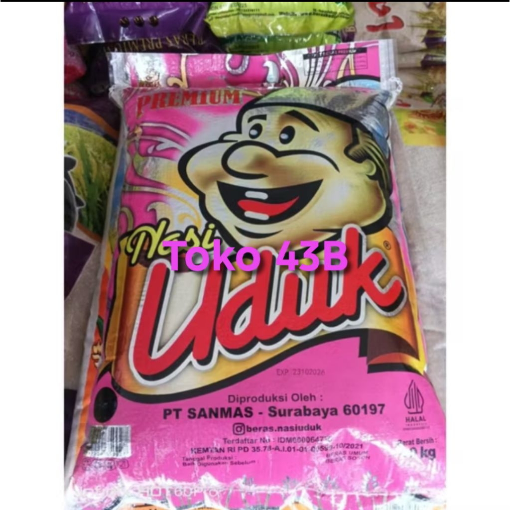Beras Uduk 10kg instant Surabaya