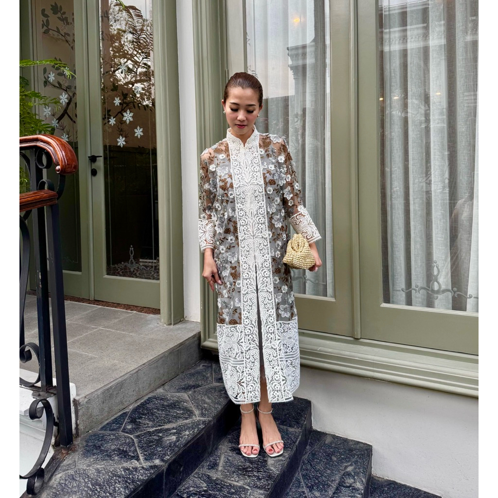 Sewa Dress / Rent Lunaria Dress Grey by Lace by Artkea