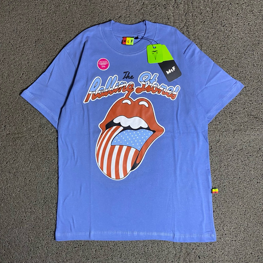 TSHIRT KAOS REGULER MCF SUPPLY CO ORIGINAL The Rolling Stones