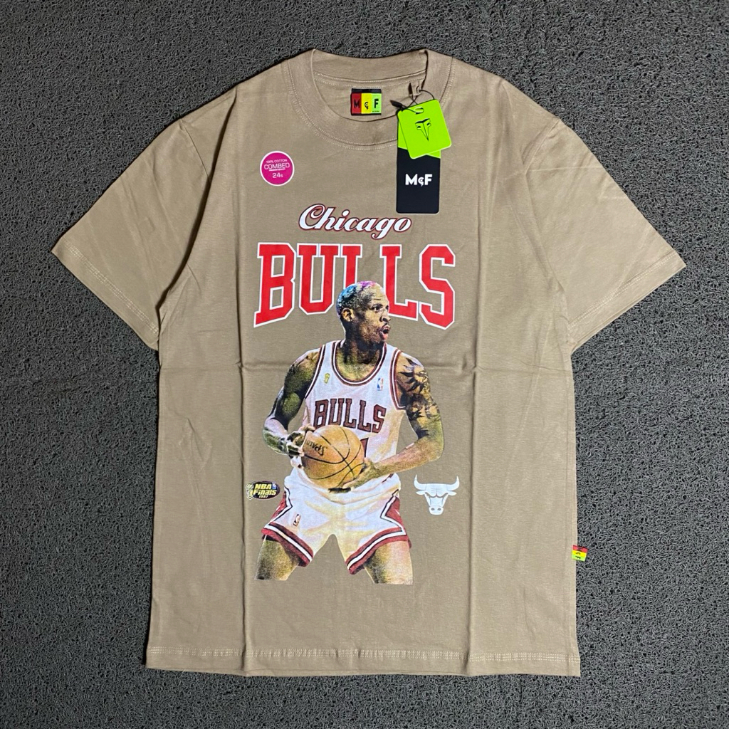 TSHIRT KAOS REGULER MCF SUPPLY CO ORIGINAL Chicago Bulls