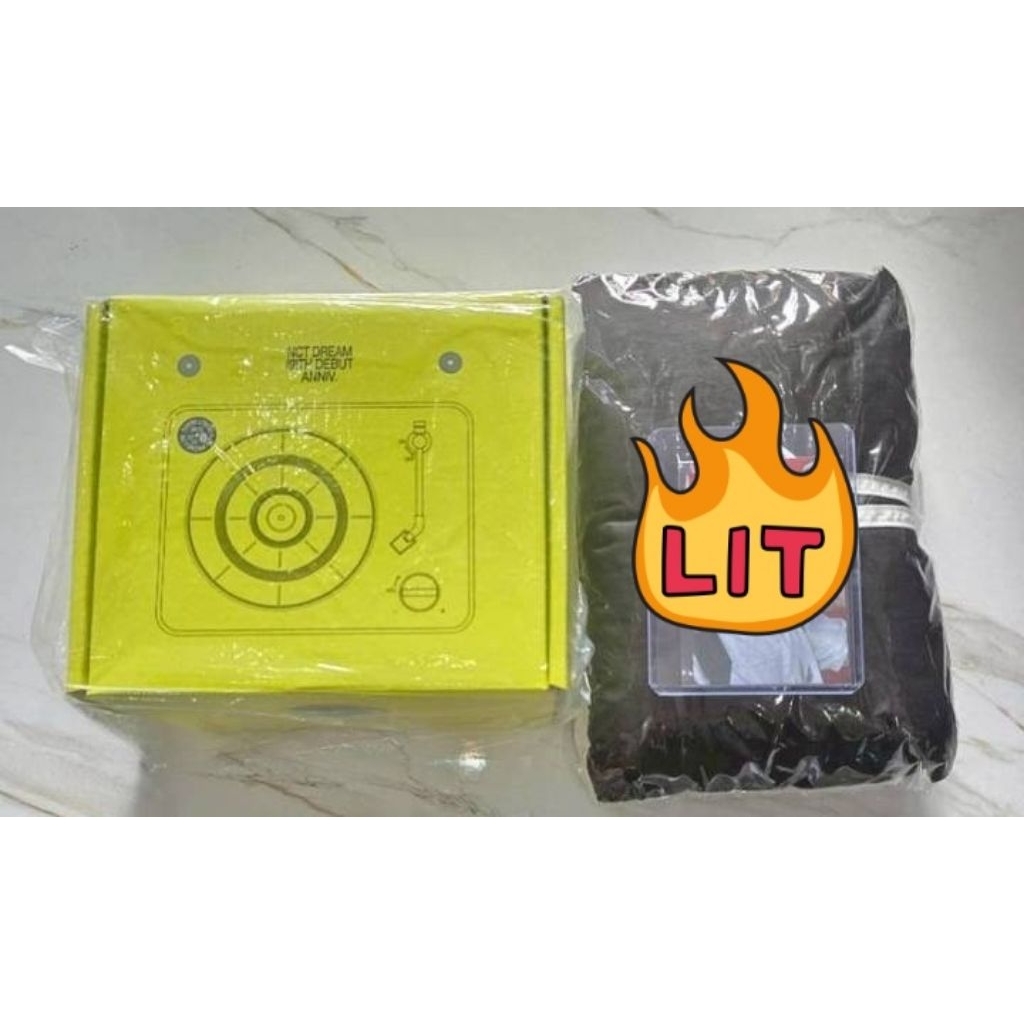 turntable bluetooth speaker anniversary nct dream haechan ver new sealed ready