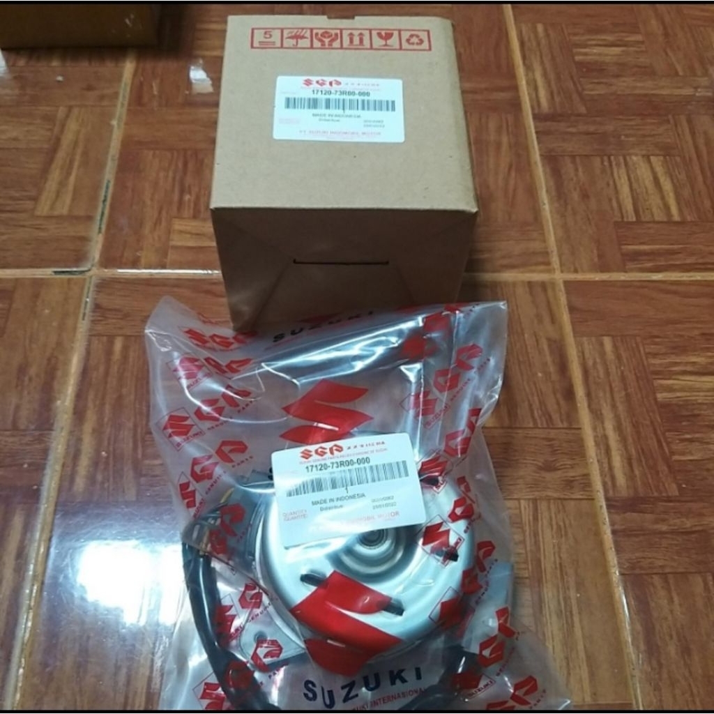 MOTOR FAN RADIATOR SUZUKI XL7 ALL NEW ERTIGA ASLI.