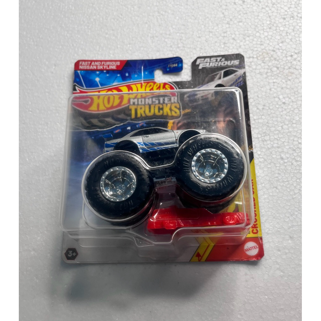 Hotwheels Monster Truck Fast and Furious Nissan Skyline