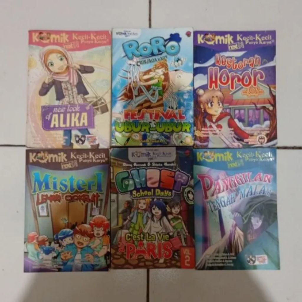 Komik NEXT G Original Bekas Baca Deskripsi