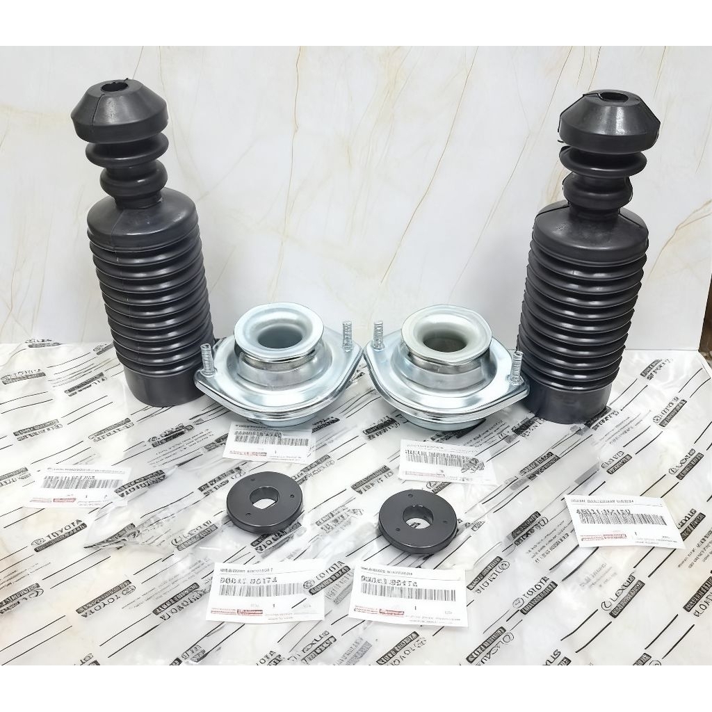 Set Support Shock Depan Agya Ayla OEM - Bearing & Boot Shock Lengkap