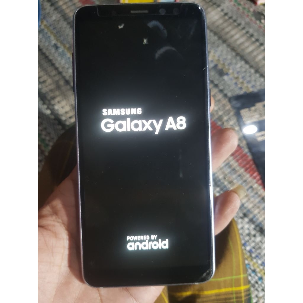 lcd Samsung a8 2018 ORI copotan