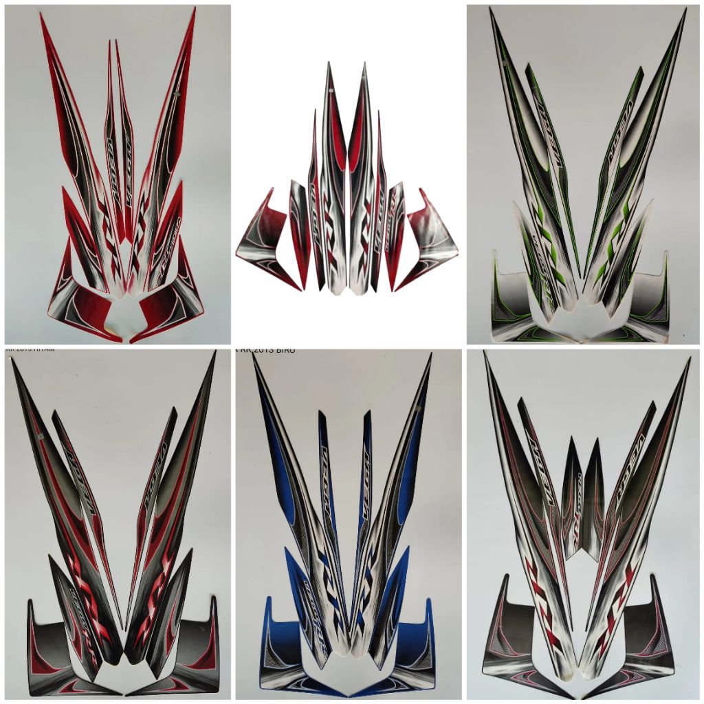 striping sticker Vega RR 2013