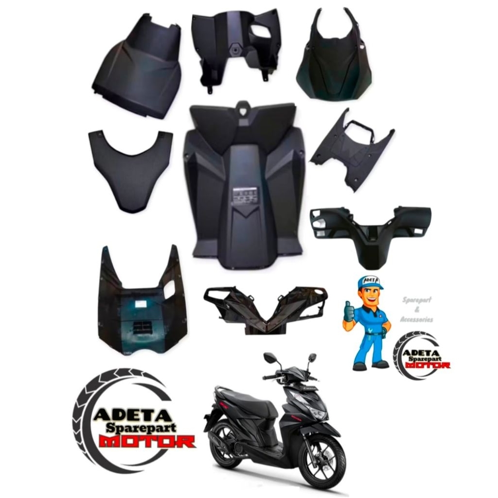 Cover Body Kasar Beat New Deluxe LED Non Charge THN 2020_2023 | Cover Body Kasar Beat