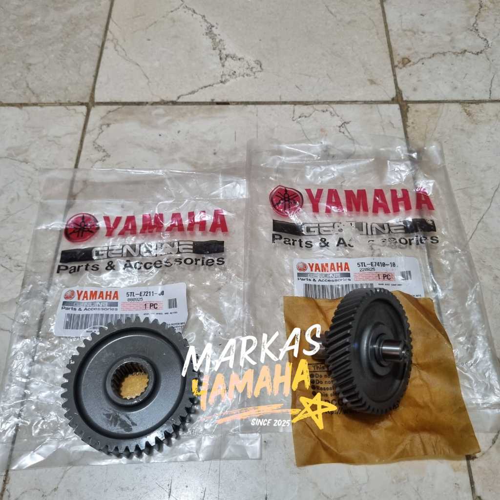 Gear Rasio Mio Sporty Smile Soul Fino Karbu Gigi Gir Rasio Mio Set Original yamaha Ygp