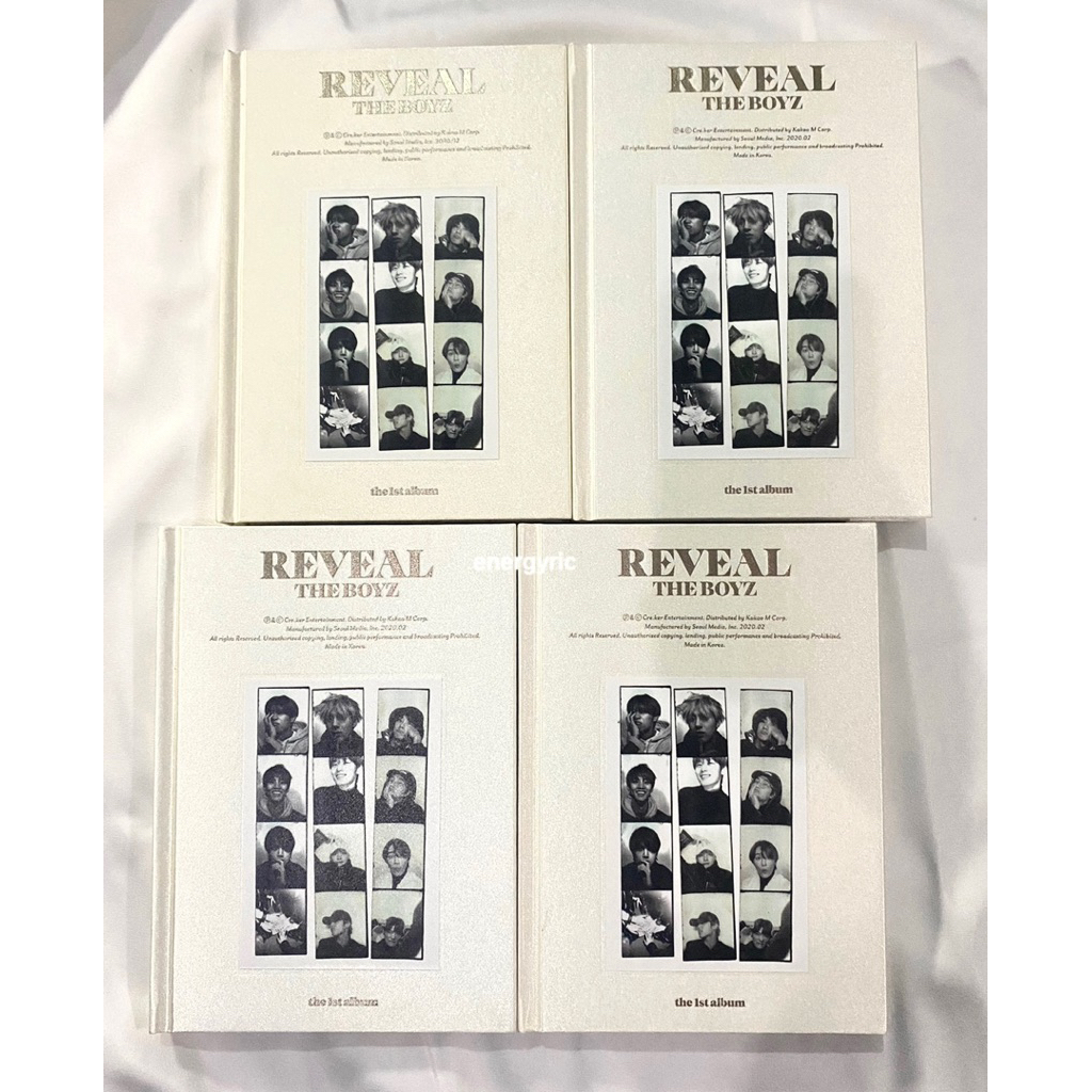album only the boyz reveal boy (baca deskripsi)