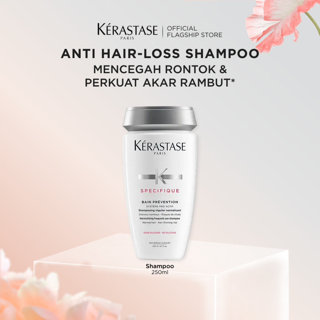 Kerastase Bain Prevention 250ml Anti Hair Loss Shampoo - Shampoo untuk Rambut Rontok - Sillicon Free