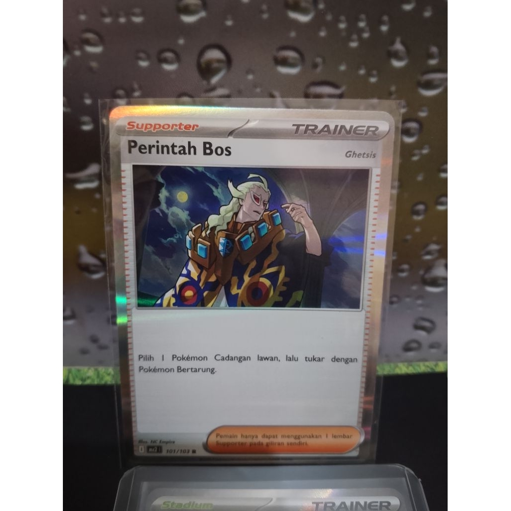 Pokemon TCG Perintah bos R ind