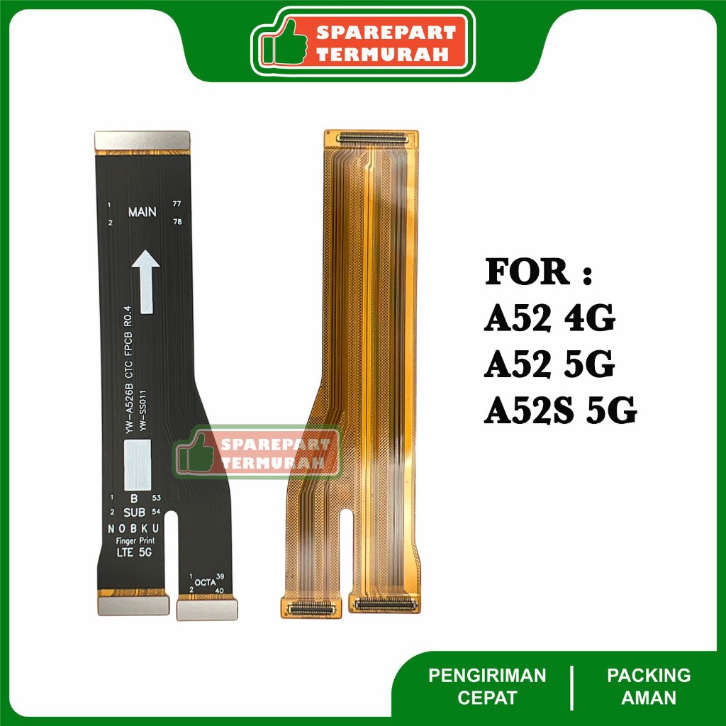 Flexible Board Penghubung Papan Cas For Samsung A52S 5G A528 - A52 4G A525 - A52 5G A526
