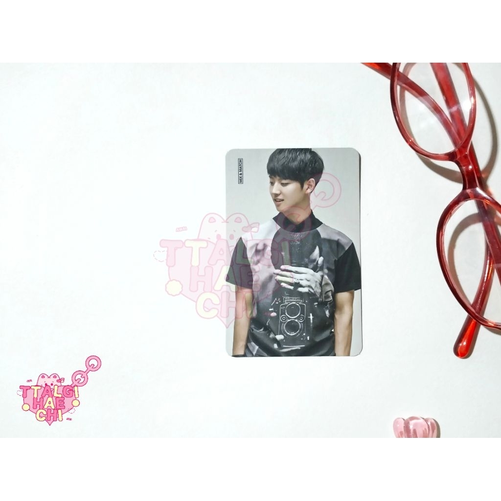 pc photocard kpop pentagon mix & match hongseok