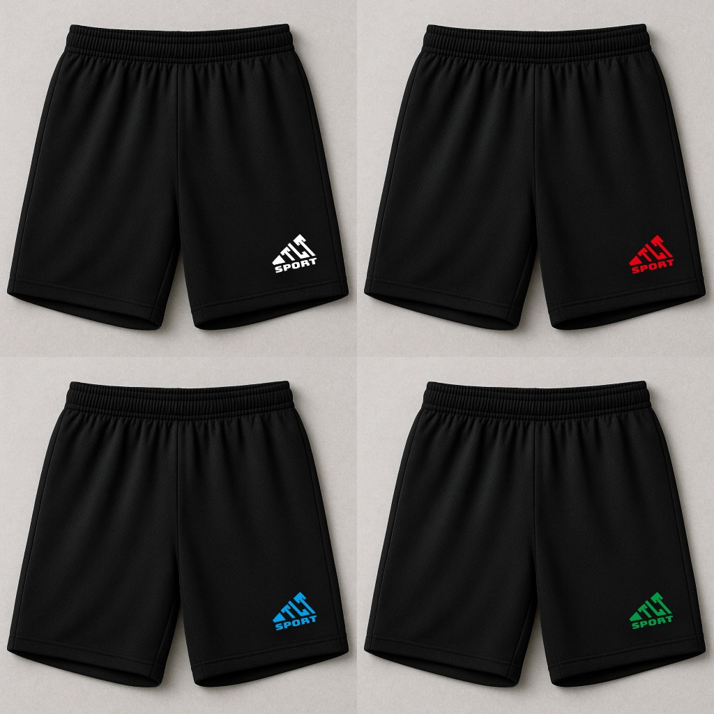 CELANA KOLOR PENDEK POLOS FUTSAL SEPAKBOLA OLAHRAGA GYM BADMINTON BASKET RUNNING VOLI LARI PRIA WANI