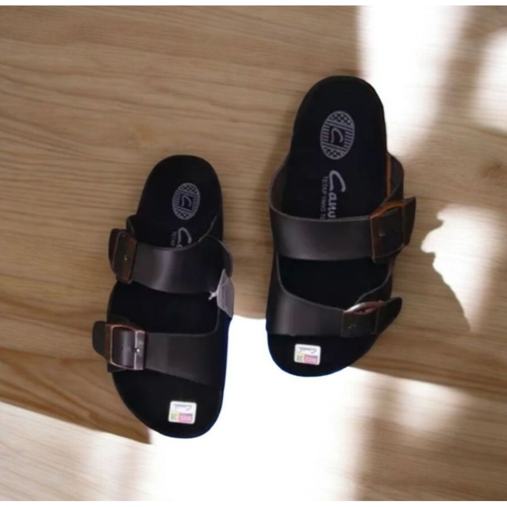 sandal carvil ban 2 pria wanita laki cowok keren kekinian