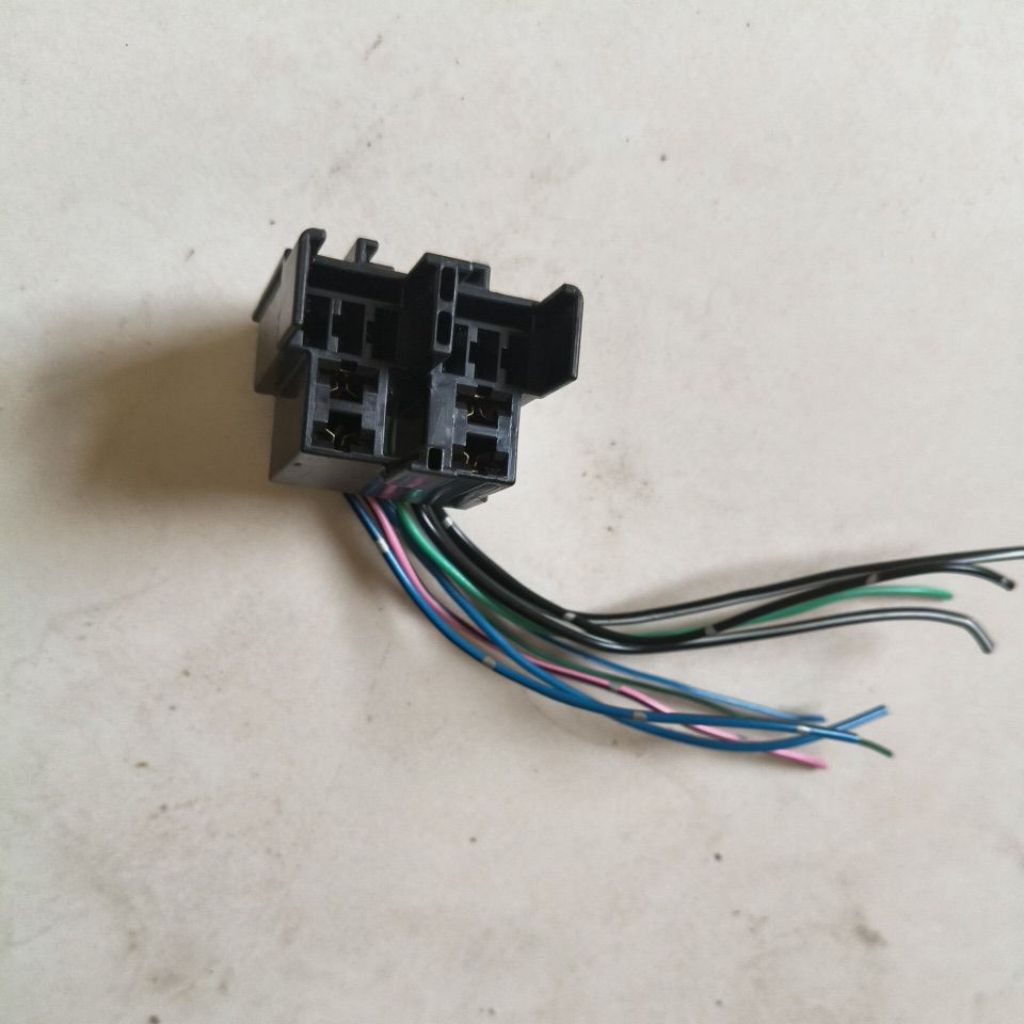 Soket relay comp pin kaki 4 5 original honda fi new cb150r cbr cb150x sonic supra gtr 150r cbr150 le