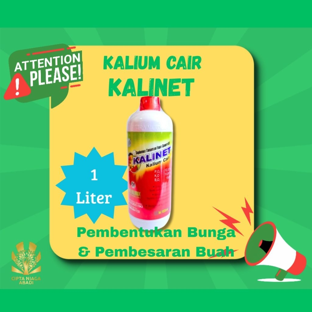 Pupuk Kalium Cair KALINET 1 Liter