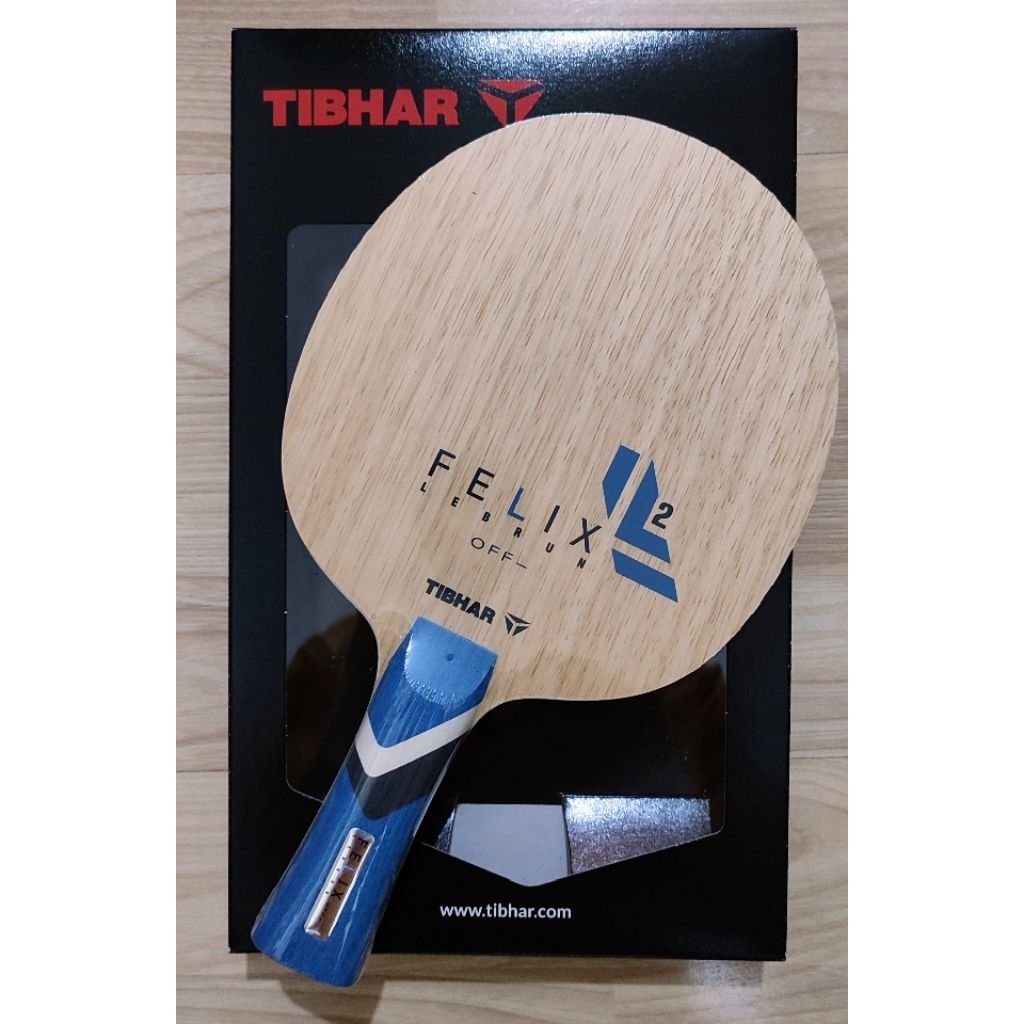Tibhar Felix Lebrun Off- Blade bat kayu tenis meja pingpong