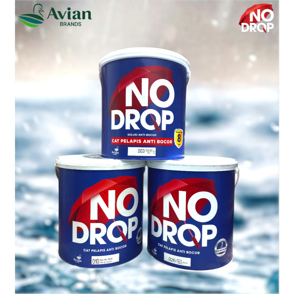 NO DROP 4 KG CAT PELAPIS ANTI BOCOR - Cat Water Proofing 4 kg No Drop