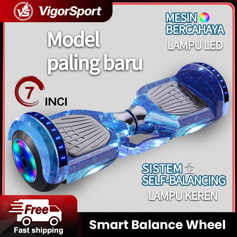 Terbaru Smart Balance Wheel / Hoverboard 8 Inch | Autobalancing Anti Slip untuk Dewasa Anak