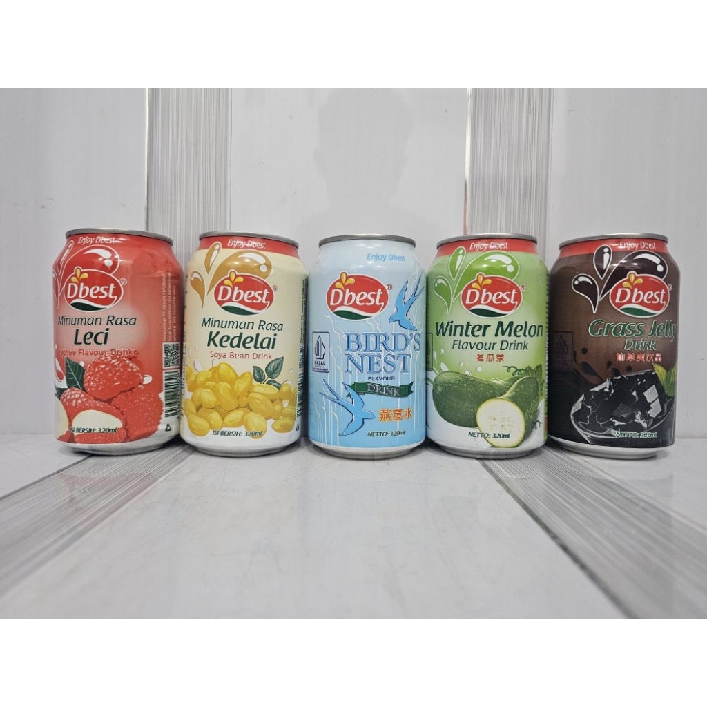 D'Best 320ml Minuman Kaleng