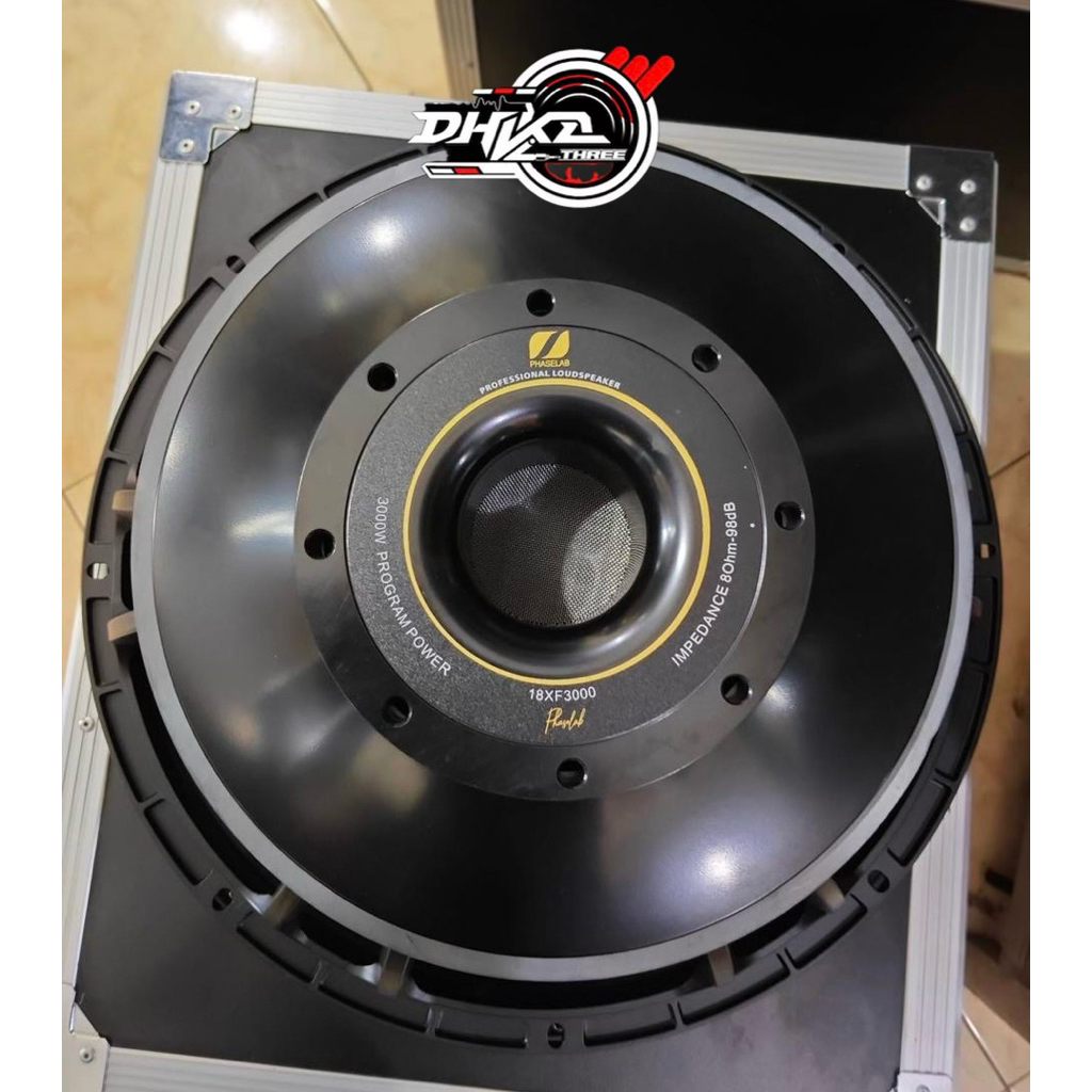 SPEAKER PHASELAB 18XF3000 DOUBLE MAGNET / Speaker Phaselab 18Xf3000 Doubel Magnet / Speaker Phaselab