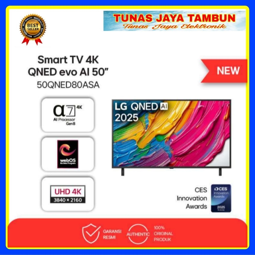 LED LG 50QNED80ASA / LED LG 50 INCH SMART TV 4K QNED 50QNED80 / LG 50 QNED 80 ASA SMART TV 4K QNED