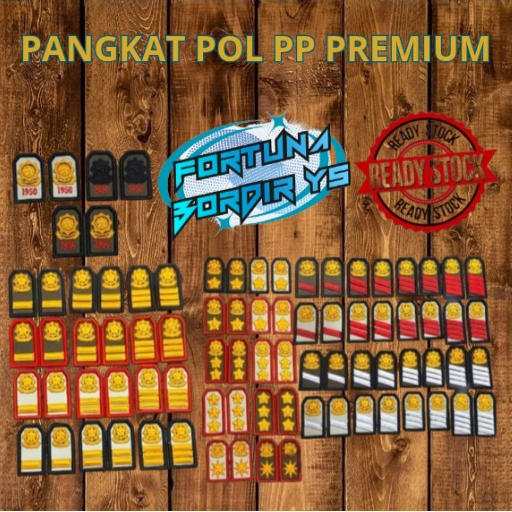 Pangkat Pol PP | Pangkat Satpol pp Bordir Timbul
Sepasang